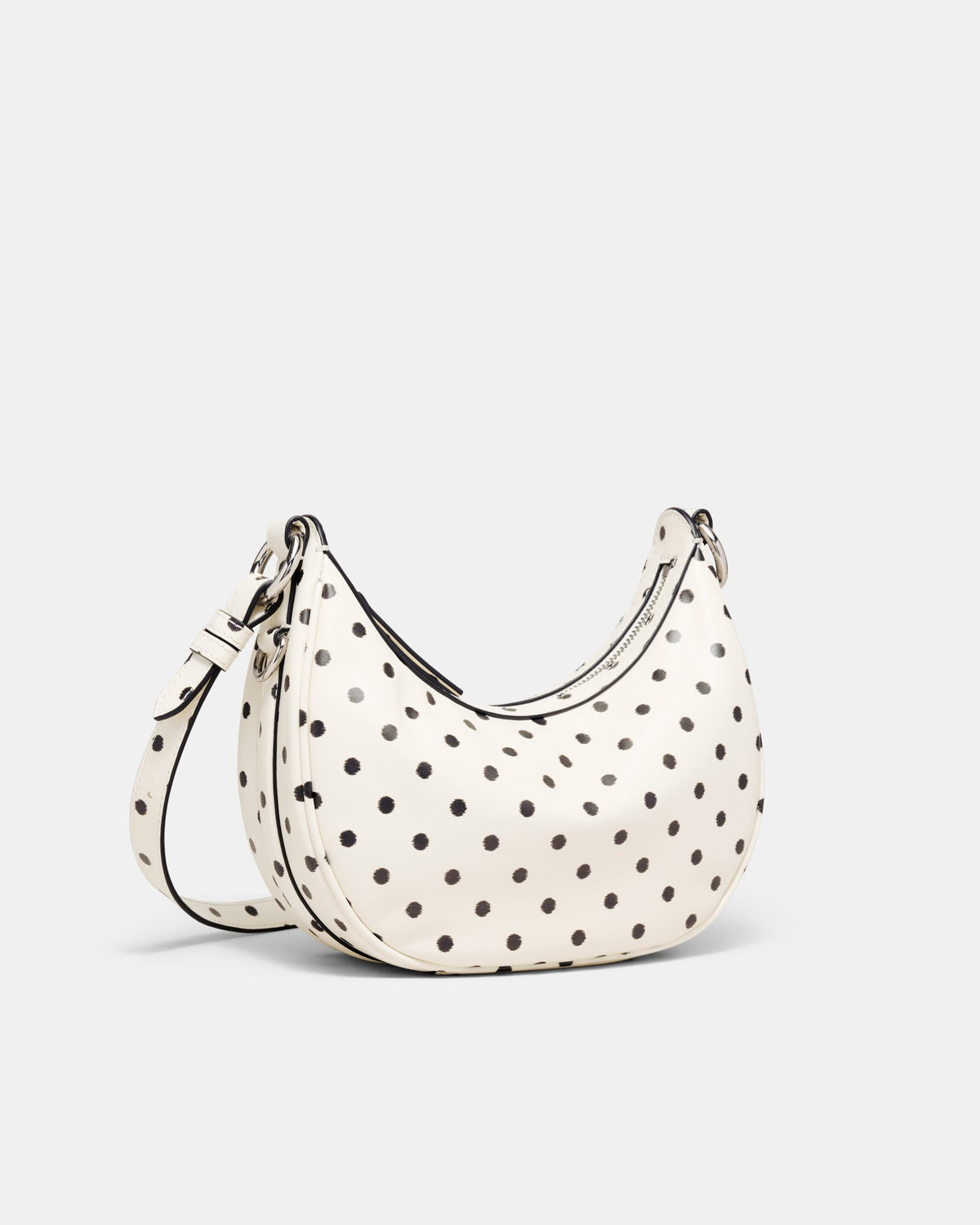 Luna Mini Crescent Bag - Dot Print