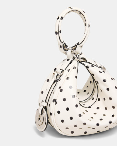 Luna Mini Crescent Bag - Dot Print