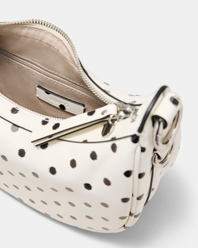 Luna Mini Crescent Bag - Dot Print