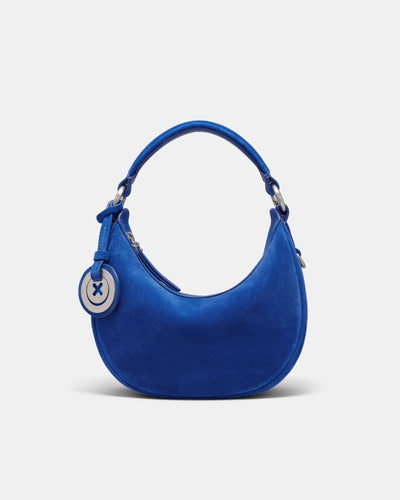 Luna Mini Crescent Bag - Cobalt