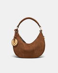 Luna Mini Crescent Bag - Walnut
