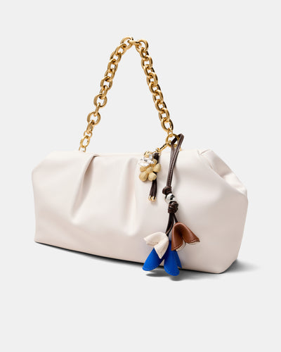 Trio Floral Charm - Cobalt