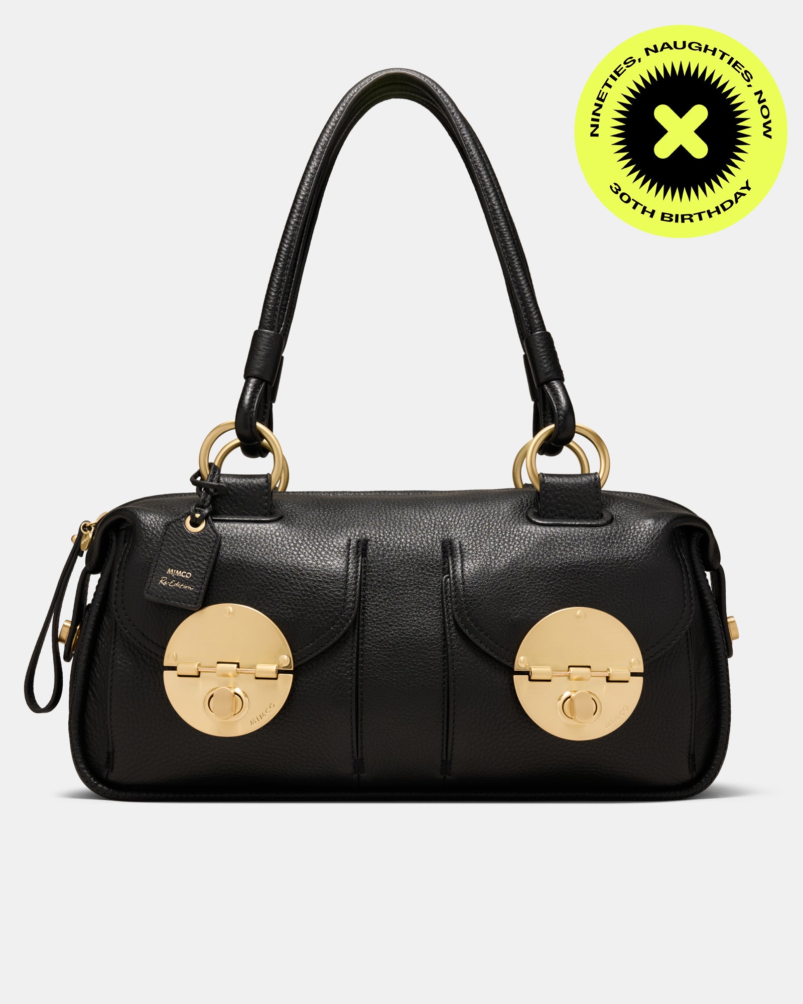 Turnlock East West Bag - Black