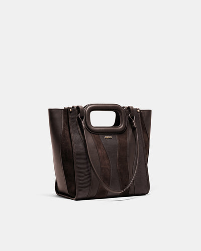 Harlowe Tote Bag - Bitter Chocolate