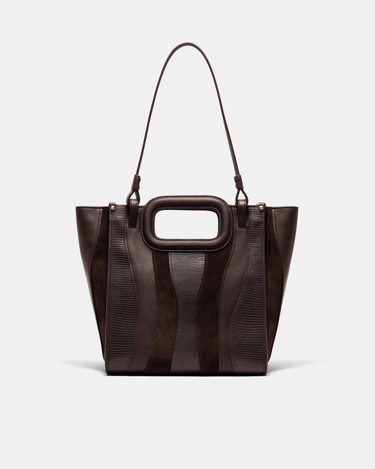 Harlowe Tote Bag - Bitter Chocolate