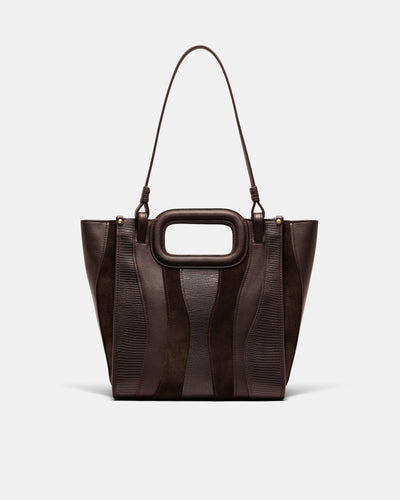 Harlowe Tote Bag - Bitter Chocolate