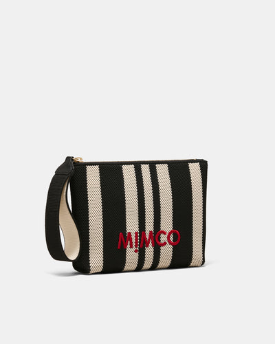Blondie Pouch - Black Stripe