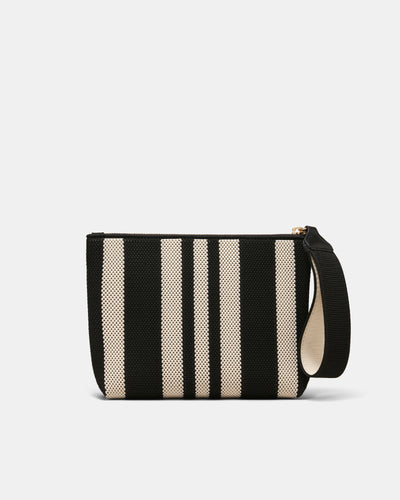 Blondie Pouch - Black Stripe