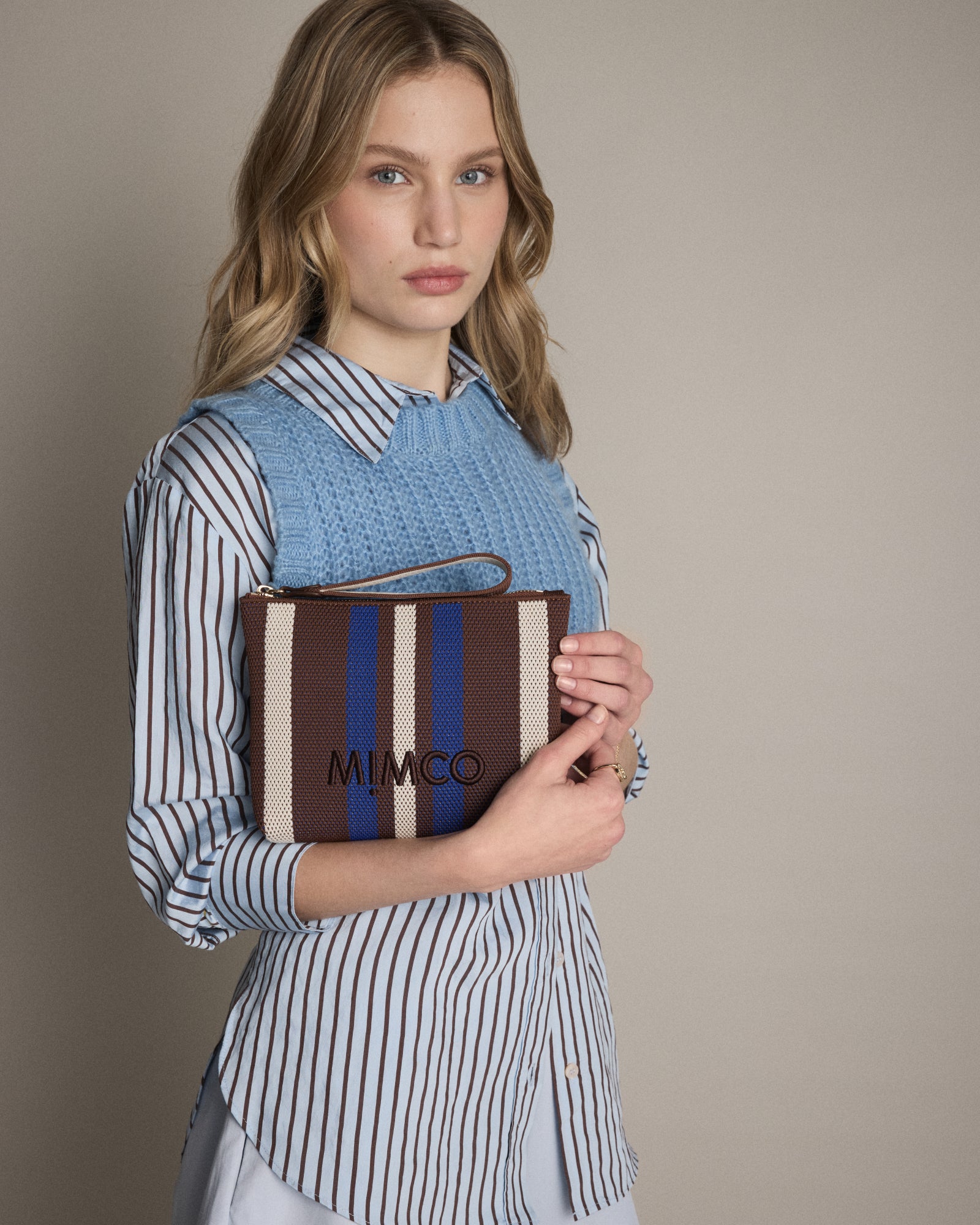 Blondie Pouch - Cobalt