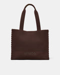 Blondie Boxy Tote Bag - Chocolate