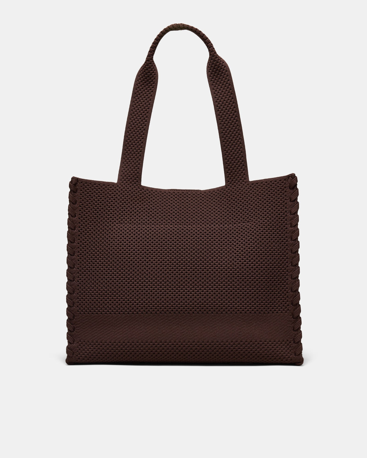 Blondie Boxy Tote Bag - Chocolate