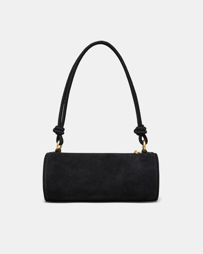 Barrel Mini Shoulder Bag - Black