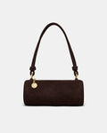 Barrel Mini Shoulder Bag - Chocolate