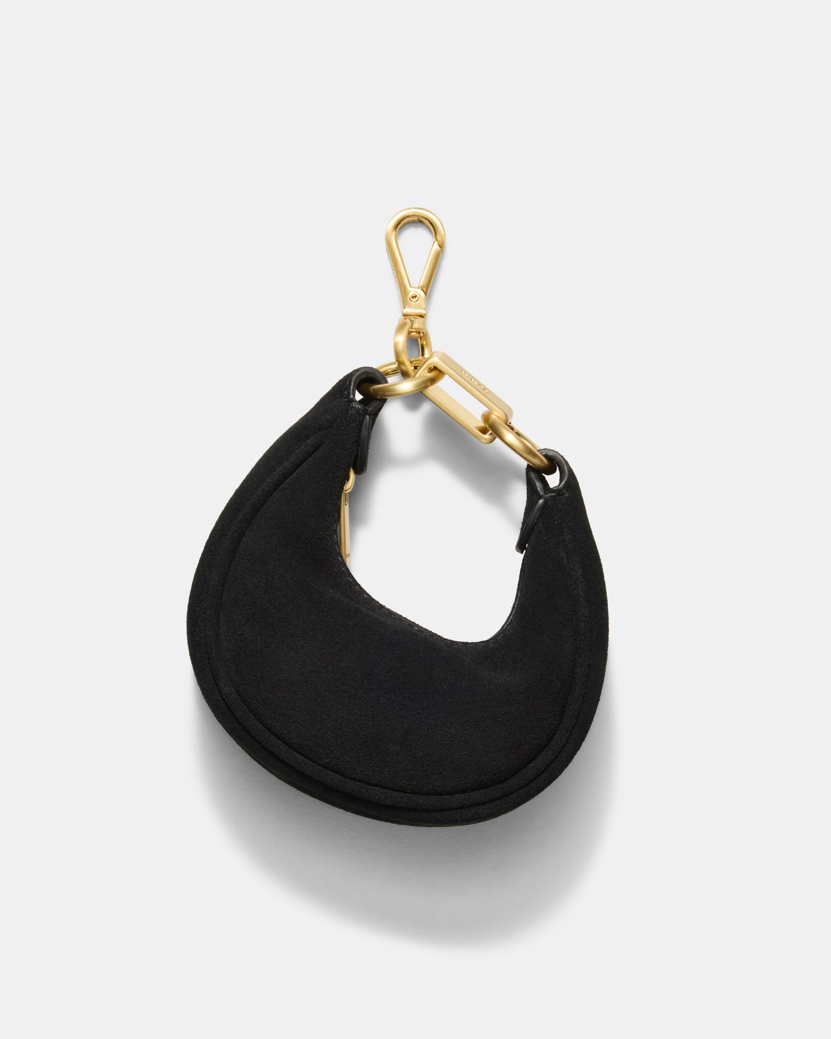Luna Mini Bag Charm - Black