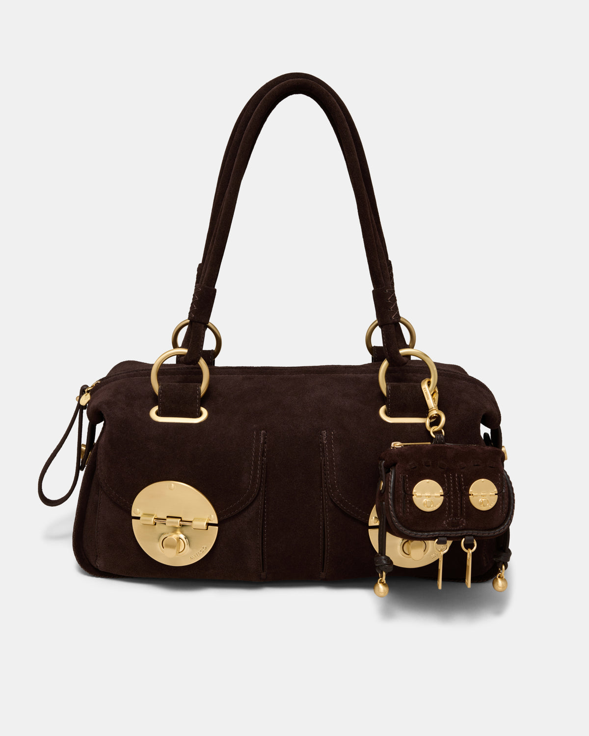 Turnlock Mini Bag Charm