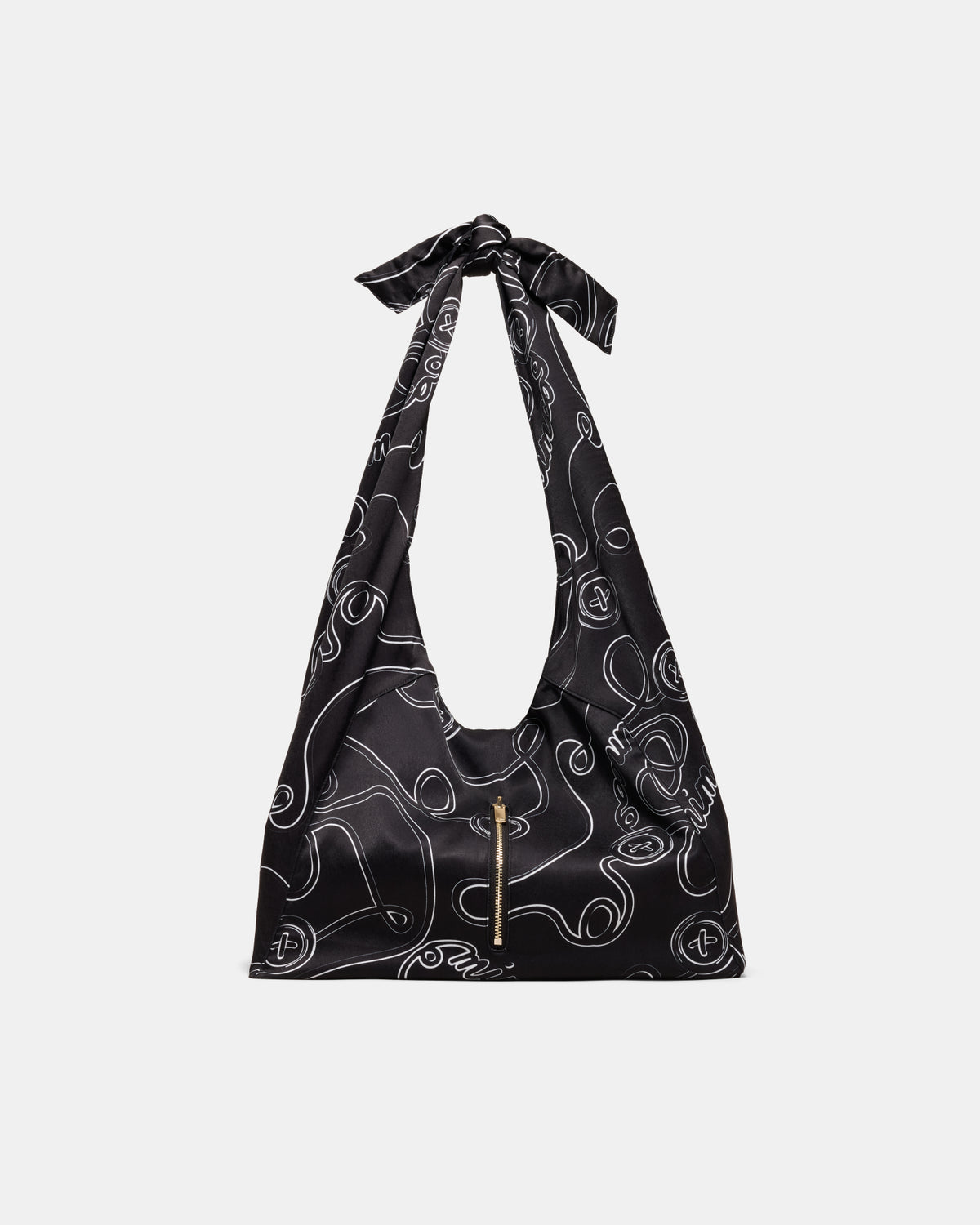Lucy Scarf Hobo Bag