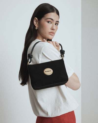 Mim Pouch Shoulder Bag - Black
