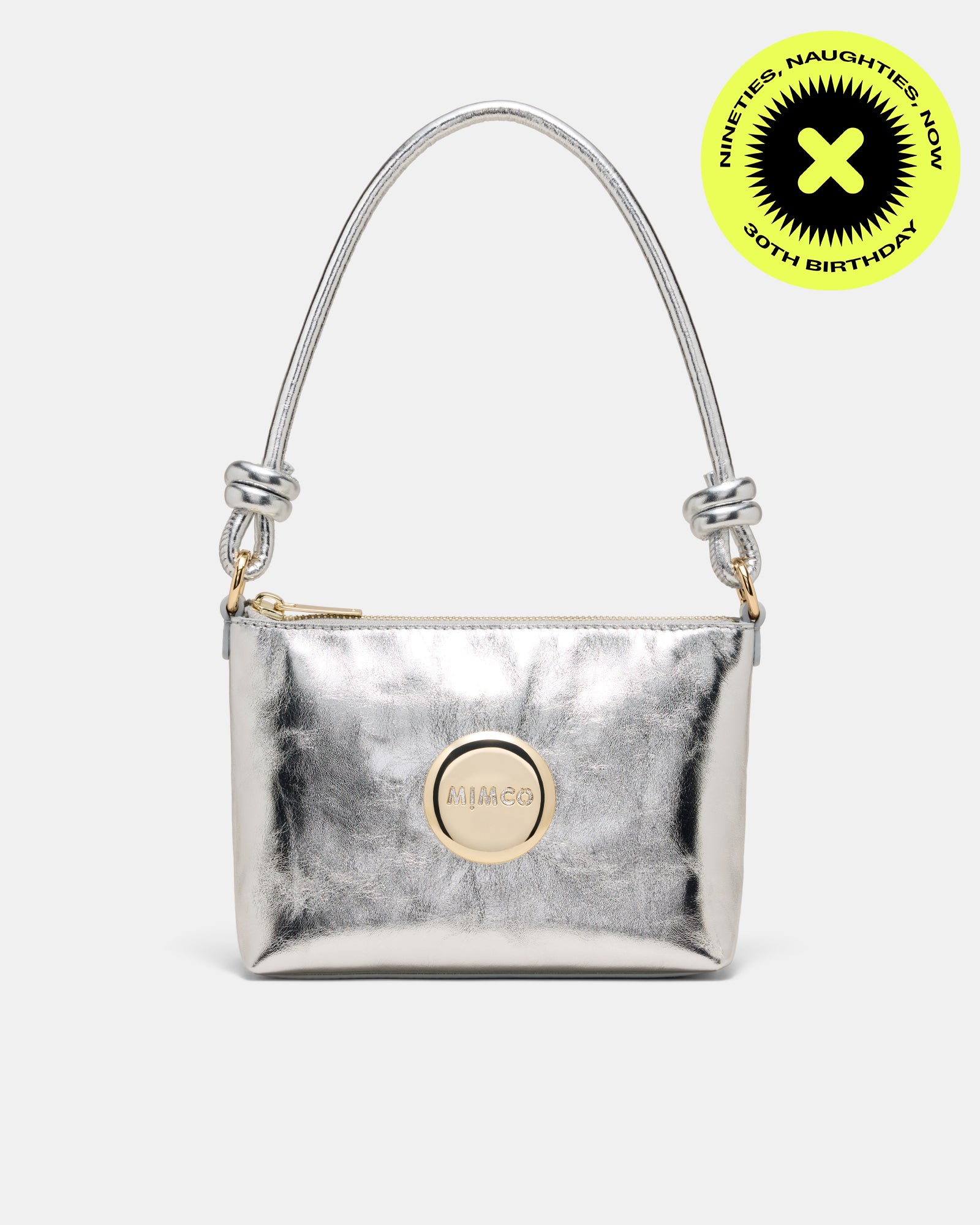 Mim Pouch Shoulder Bag - Silver