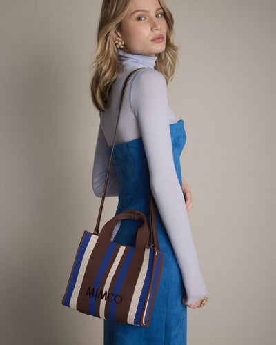 Blondie Small Tote Bag - Cobalt