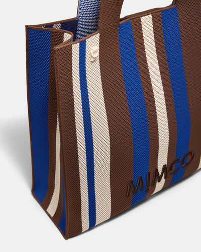 Blondie Large Boxy Tote Bag - Cobalt