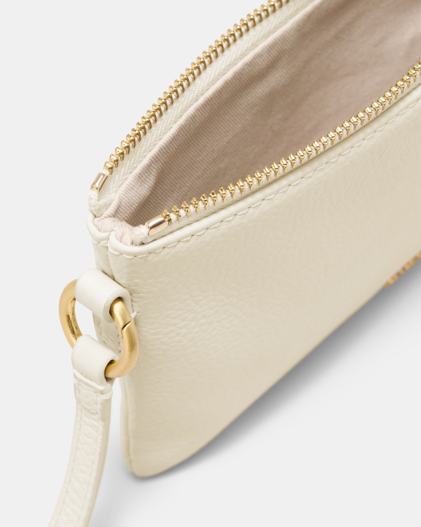 Belle Pouch Crossbody Bag - Stone