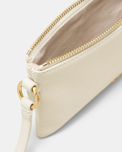 Belle Pouch Crossbody Bag - Stone