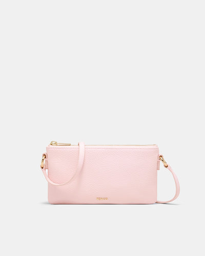 Belle Pouch Crossbody Bag - Pink Dust