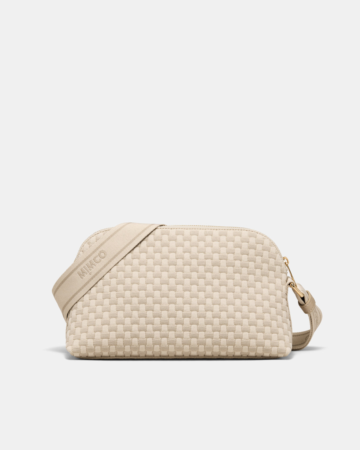 Squad Woven Crossbody Bag - Natural