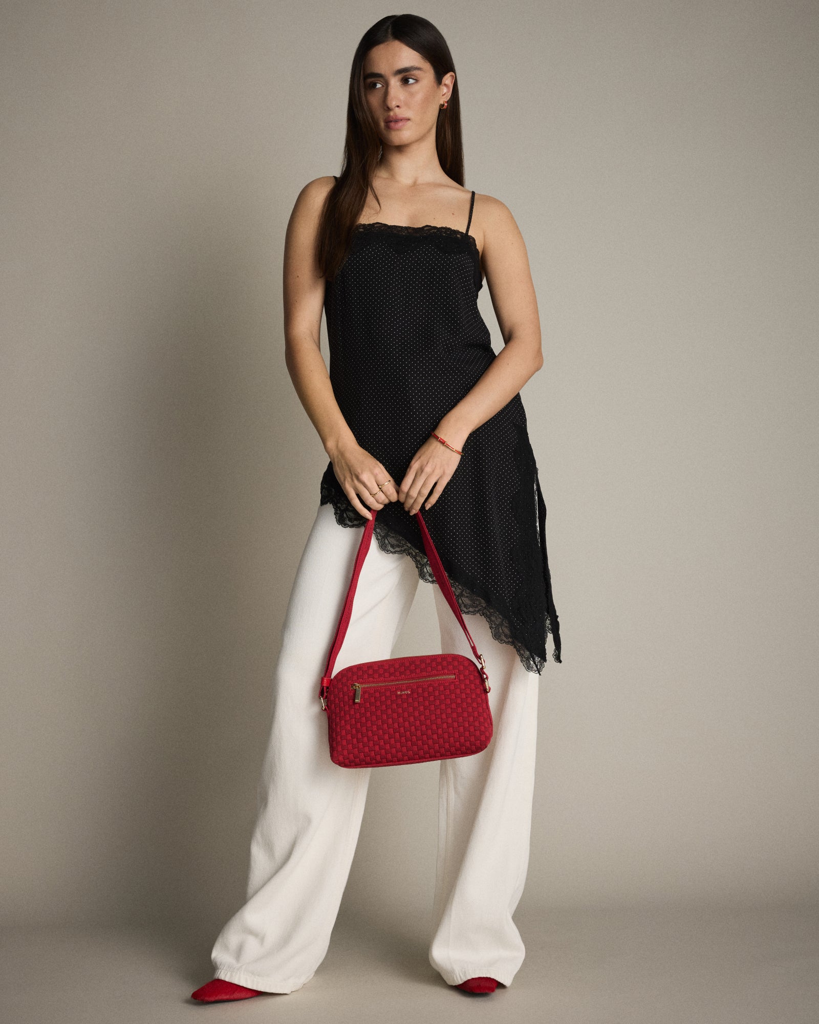 Squad Woven Crossbody Bag