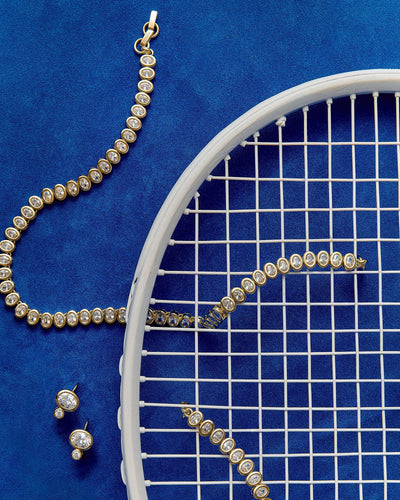 Courtside Necklace - Gold