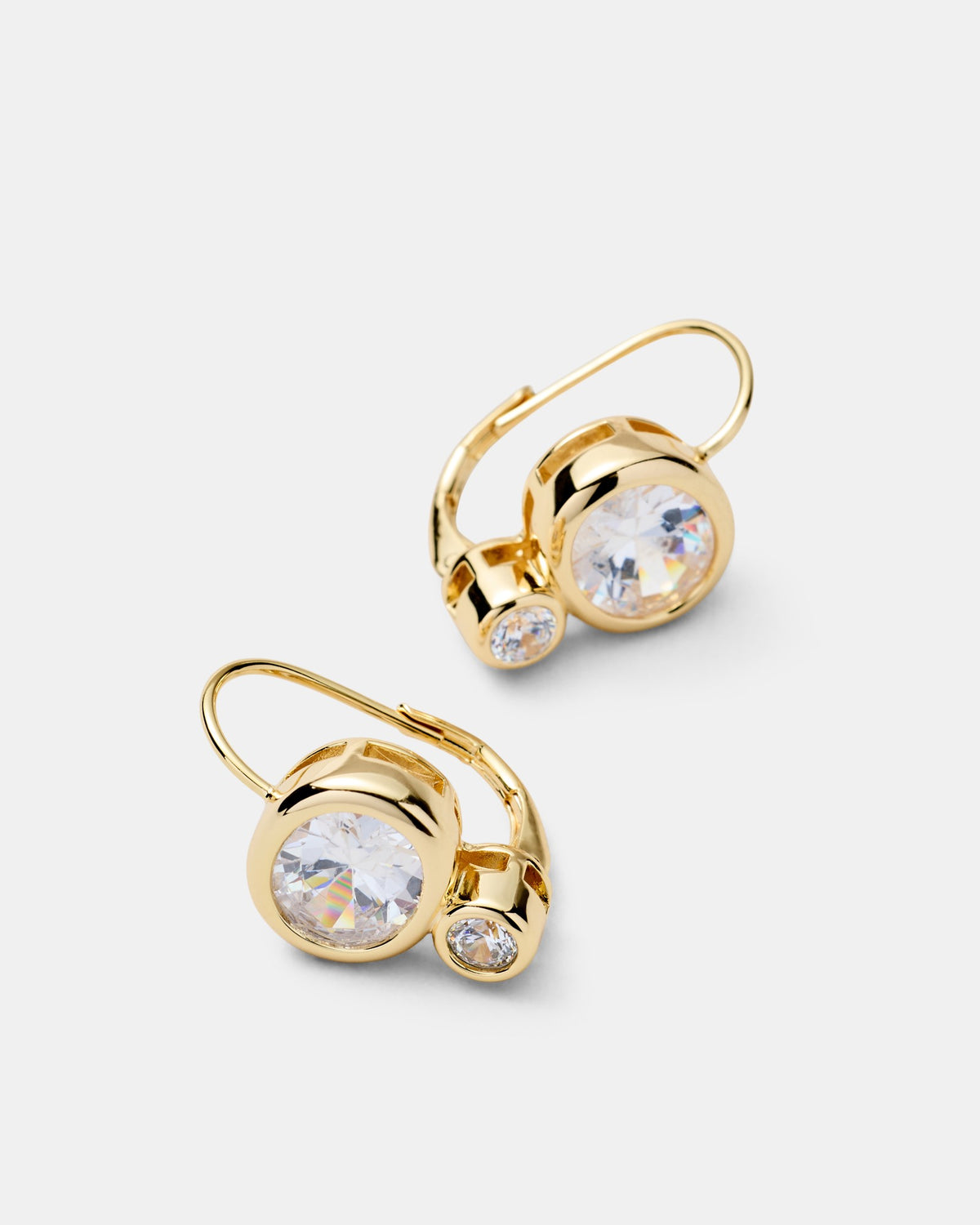 Courtside Hook Earrings - Gold