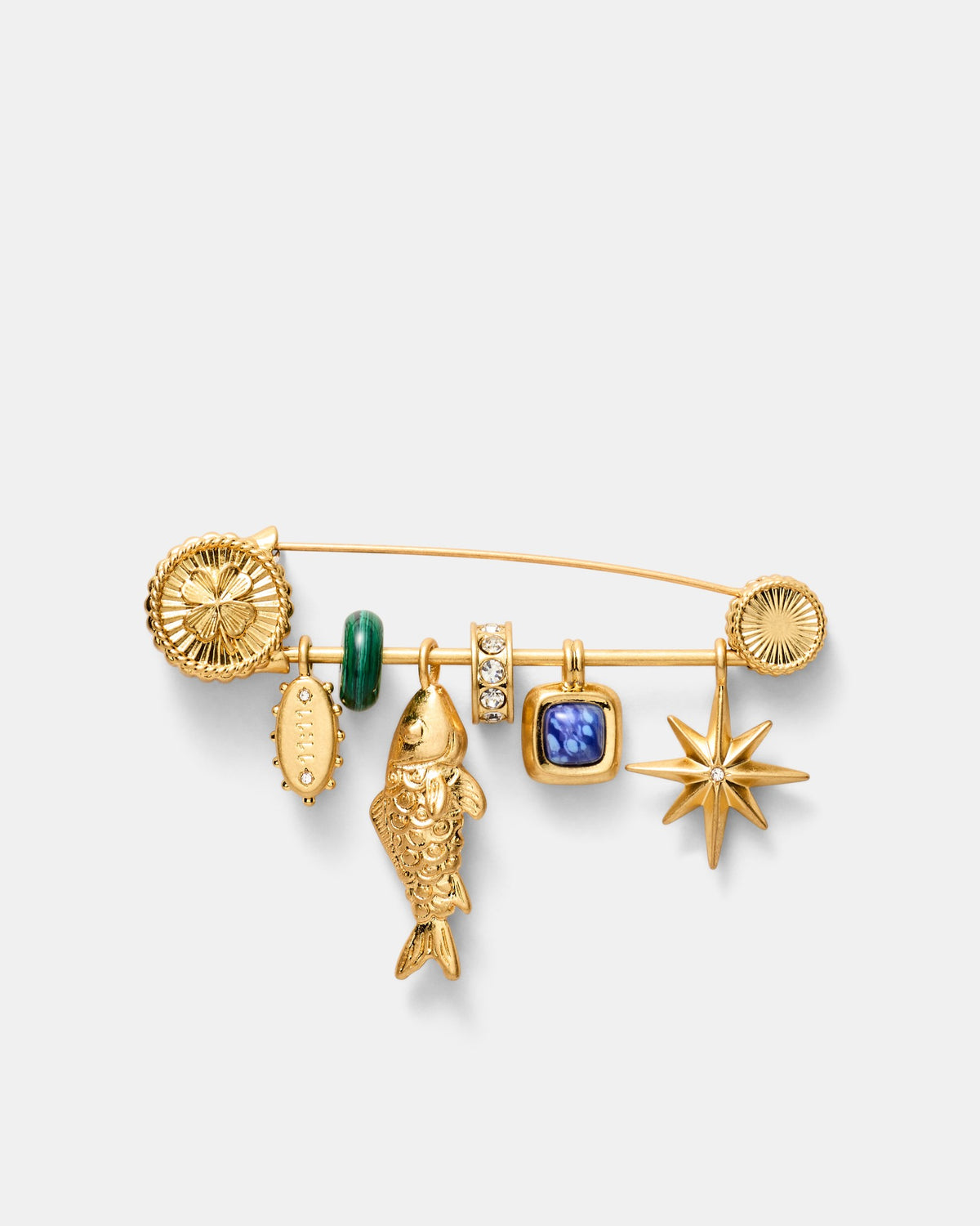 Fortuna Brooch - Gold