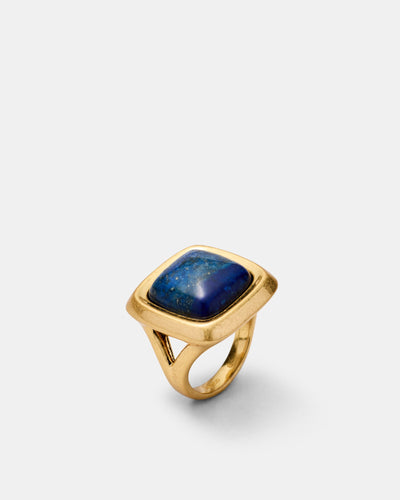 Abundance Stone Ring - Cobalt