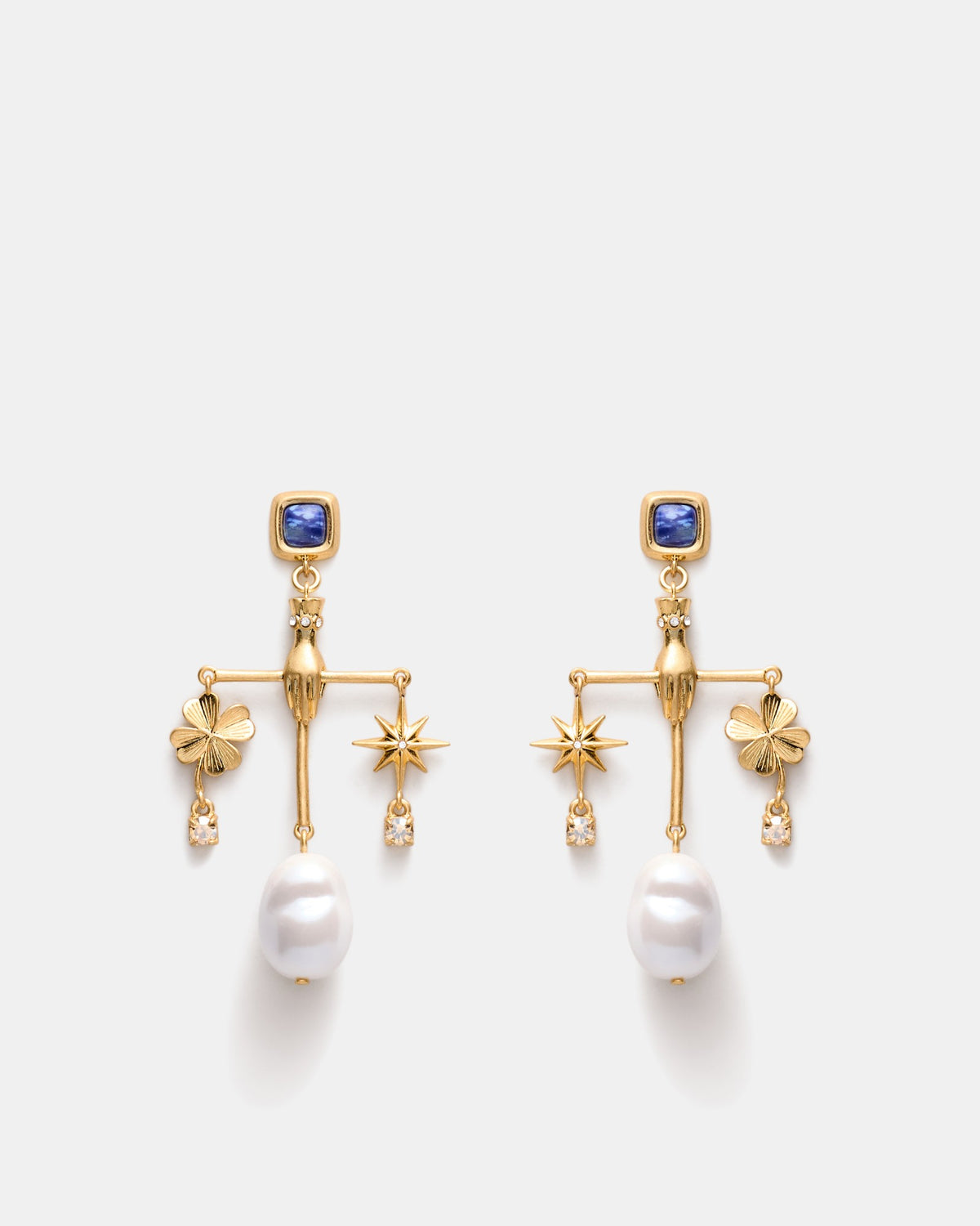 Alchemist Earrings - Gold