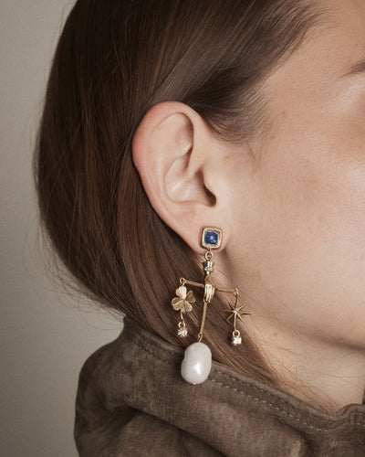 Alchemist Earrings - Gold