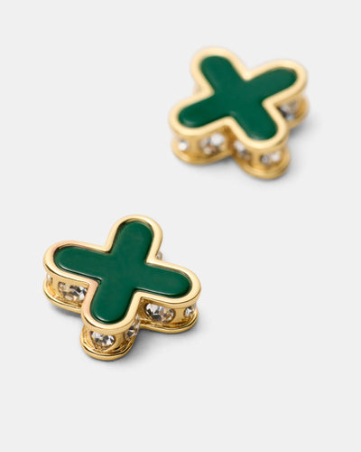 Dreamer Stud Earrings - Thyme