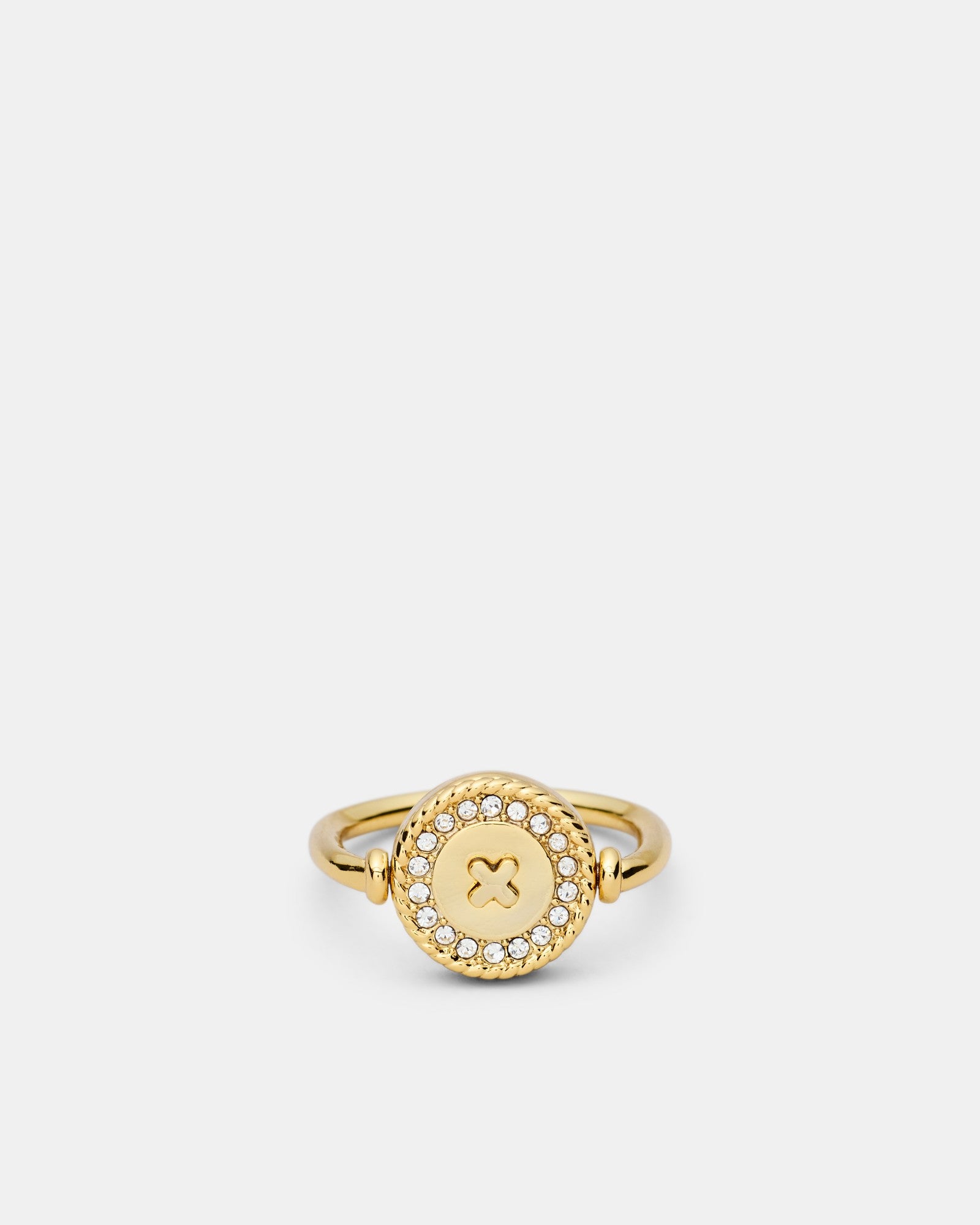 Amulet Flip Ring - Gold