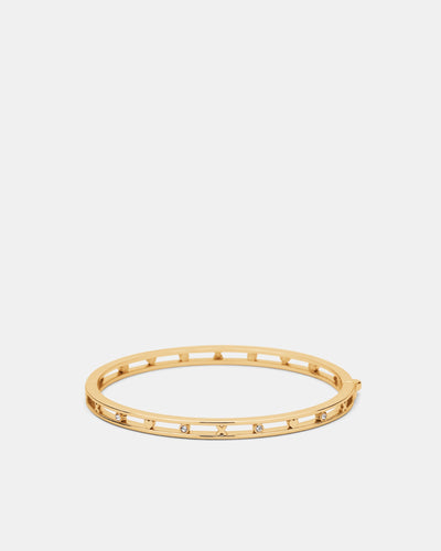 Amulet Bangle - Gold