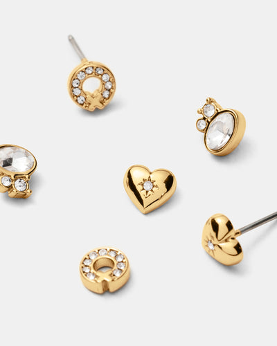 Mim Classics Earrings Pack - Gold