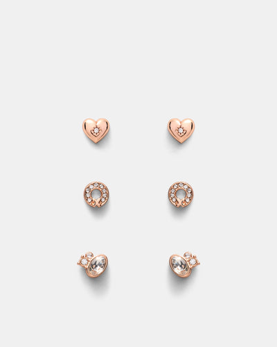 Mim Classics Earrings Pack - Rose Gold