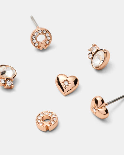 Mim Classics Earrings Pack - Rose Gold