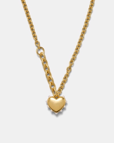 Adore Heart Necklace - Gold