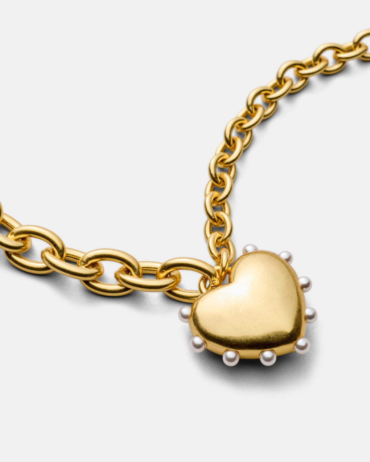 Adore Heart Necklace - Gold