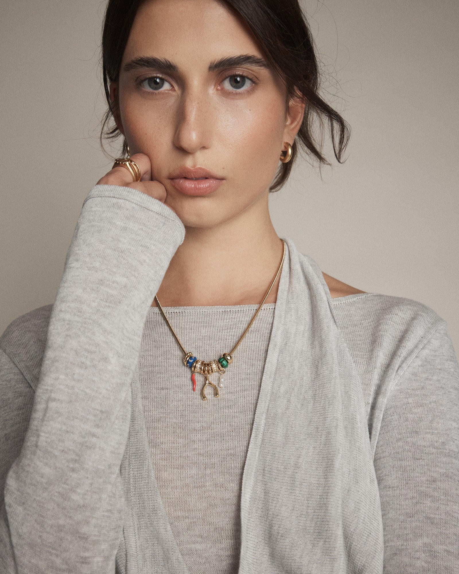 Charmelle Necklace - Multicolour
