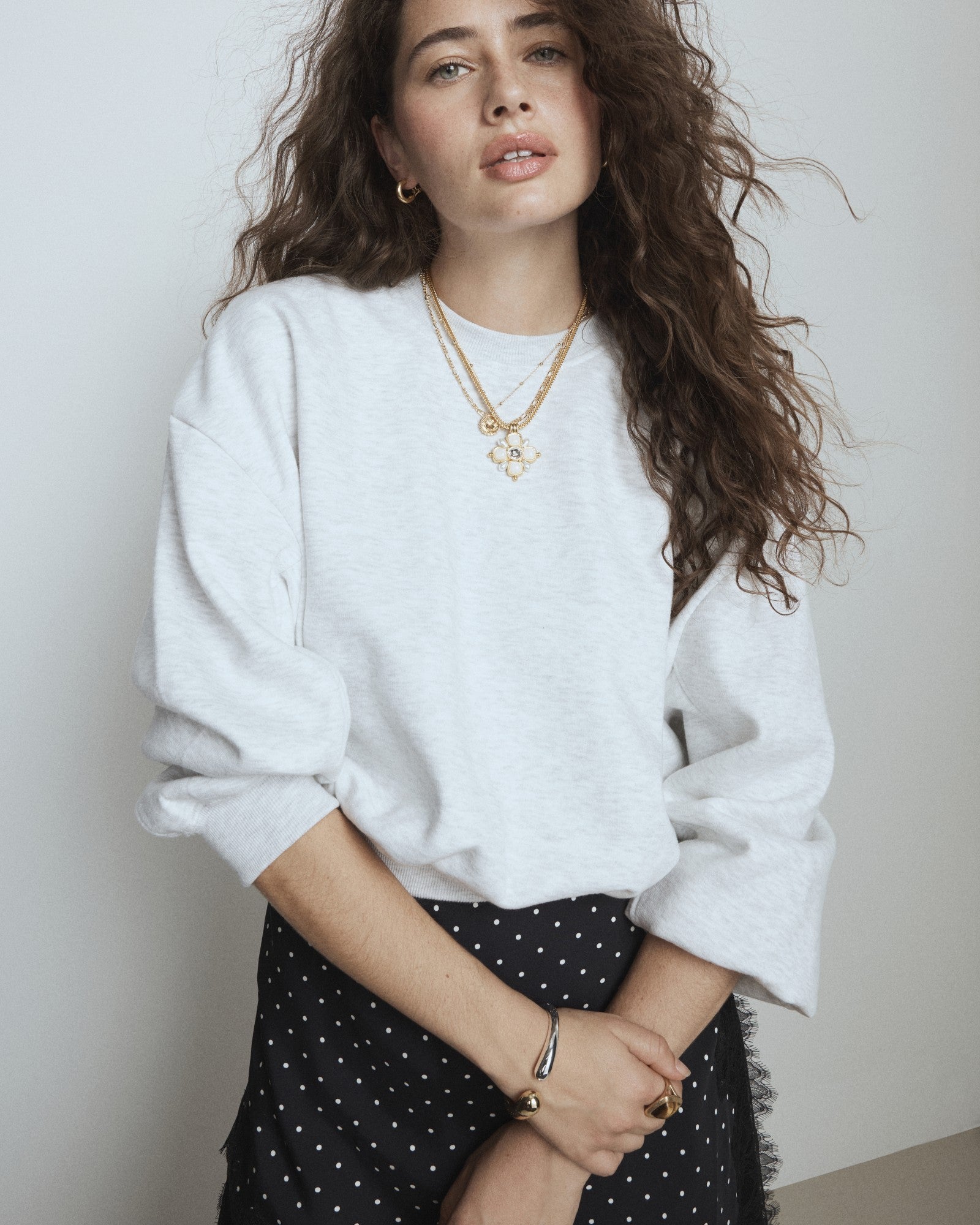 Liora Necklace - Pearl
