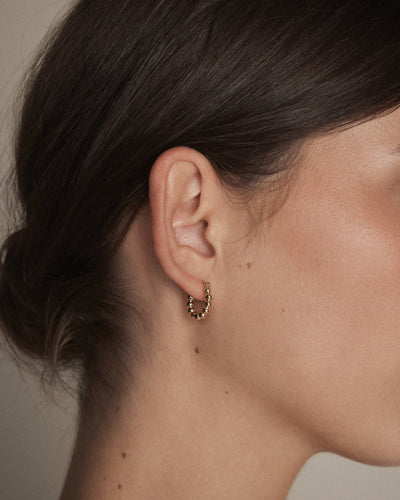 Charmelle Hoop Earrings - Gold