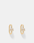 Marla Hoop Earrings - Gold