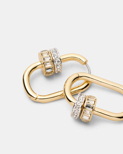 Marla Hoop Earrings - Gold