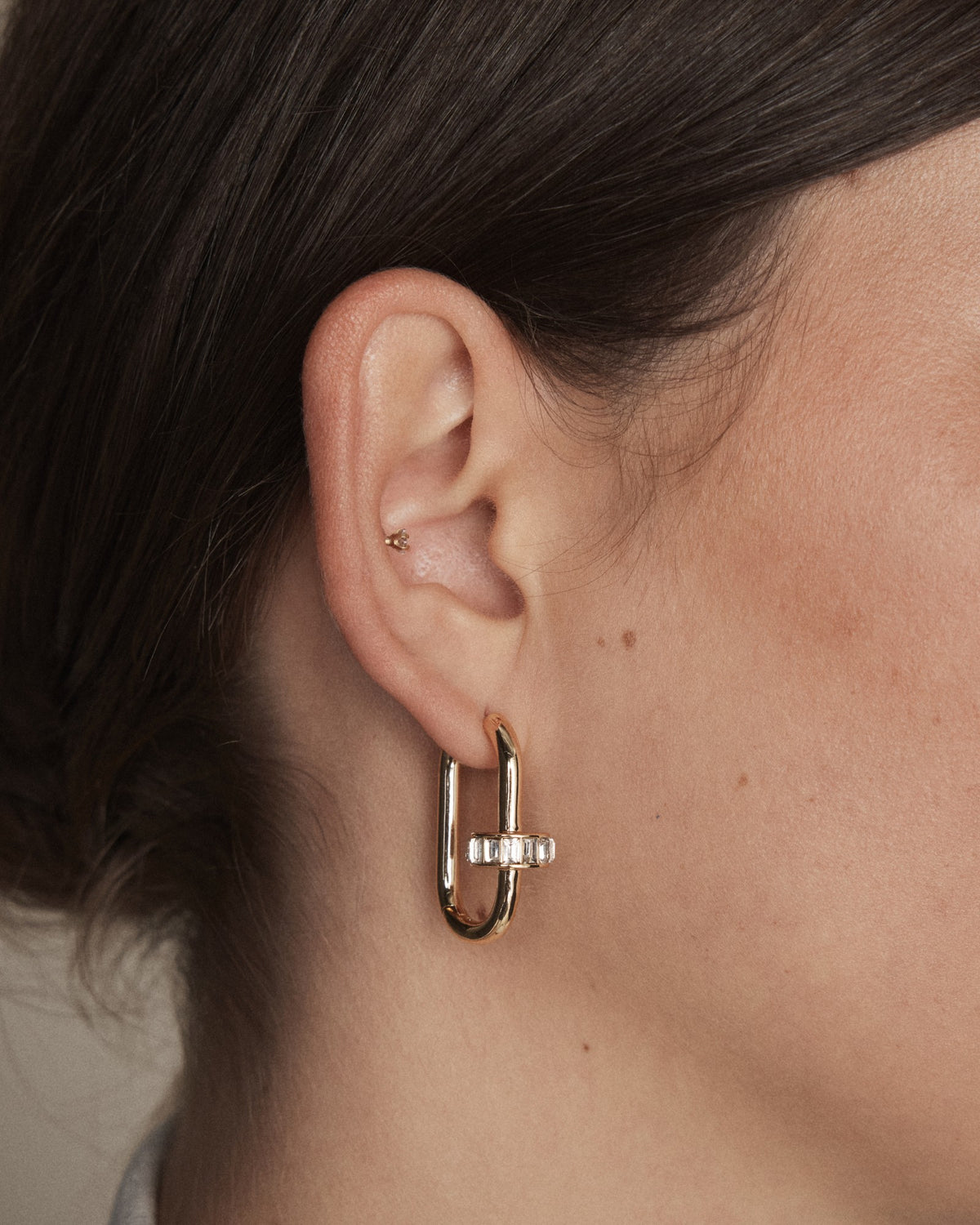 Marla Hoop Earrings - Gold