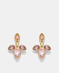 Bumper Pear Earrings - Pink